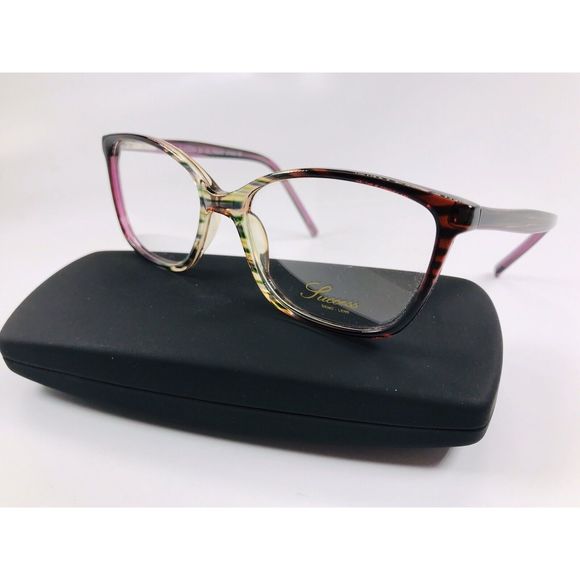 New Designer Inspired SUCCESS SS-105 Purple Mist Eyeglasses 54mm with Case - Picture 10 of 11